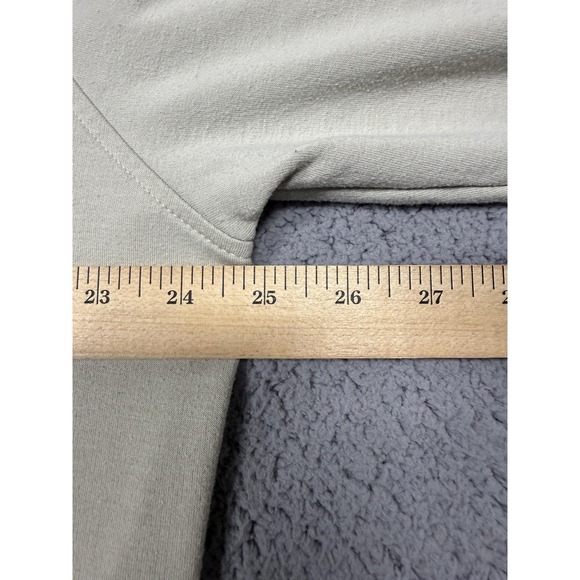 Free Fly Hoodie Mens XL White Bamboo Fleece Pullover Kangaroo Pocket Lightweight - Picture 6 of 9